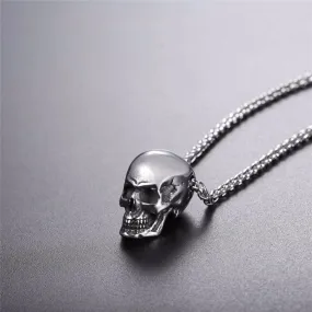 Durable Gothic Skull Pendant Necklace