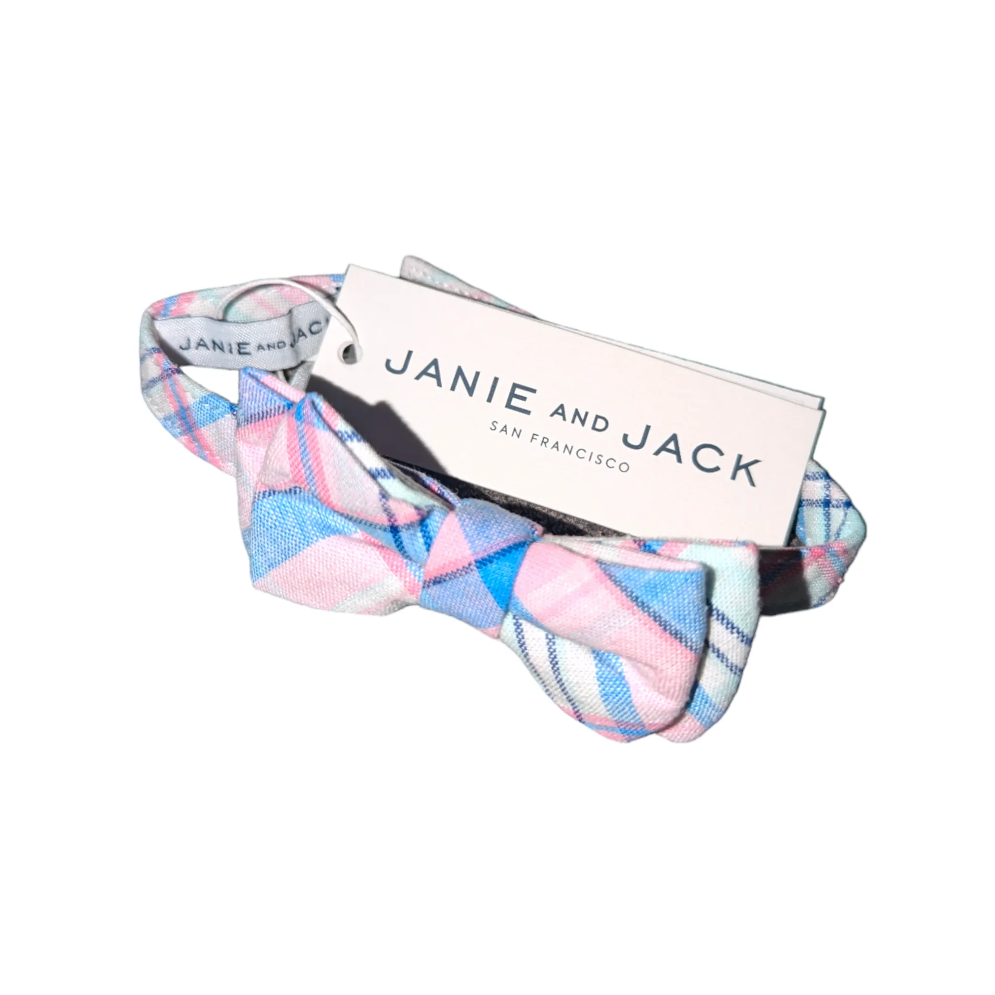 Linen Plaid Bow Tie by Janie and Jack