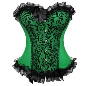 Green Corset Queen Izy