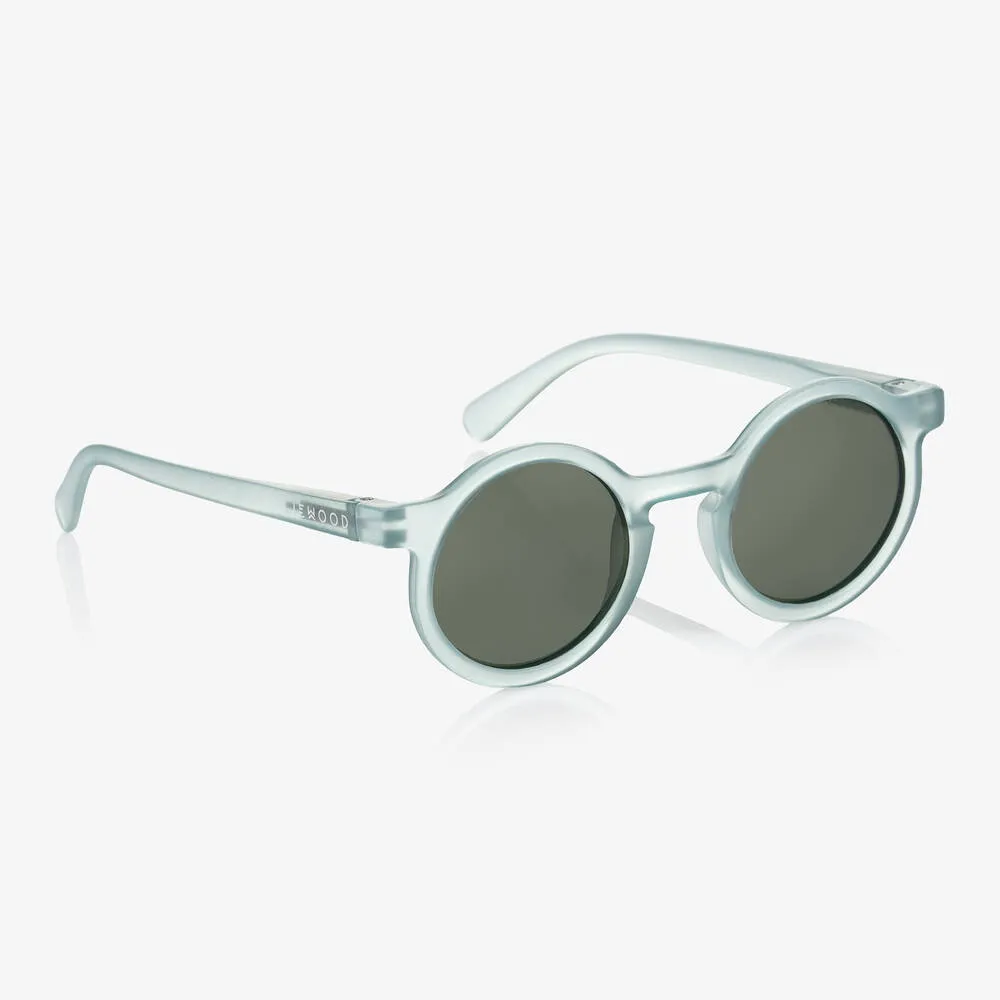 Green Circular Sunglasses