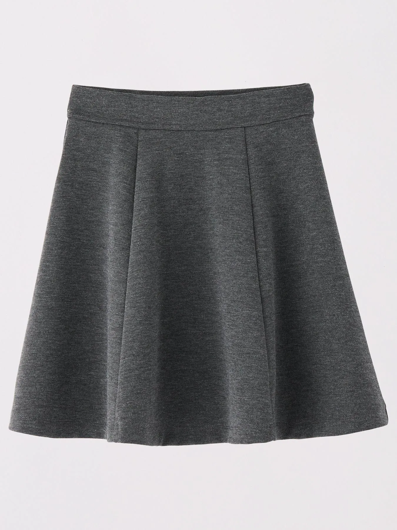 Grey Jersey Skater Skirts Everyday Girls Set of 2