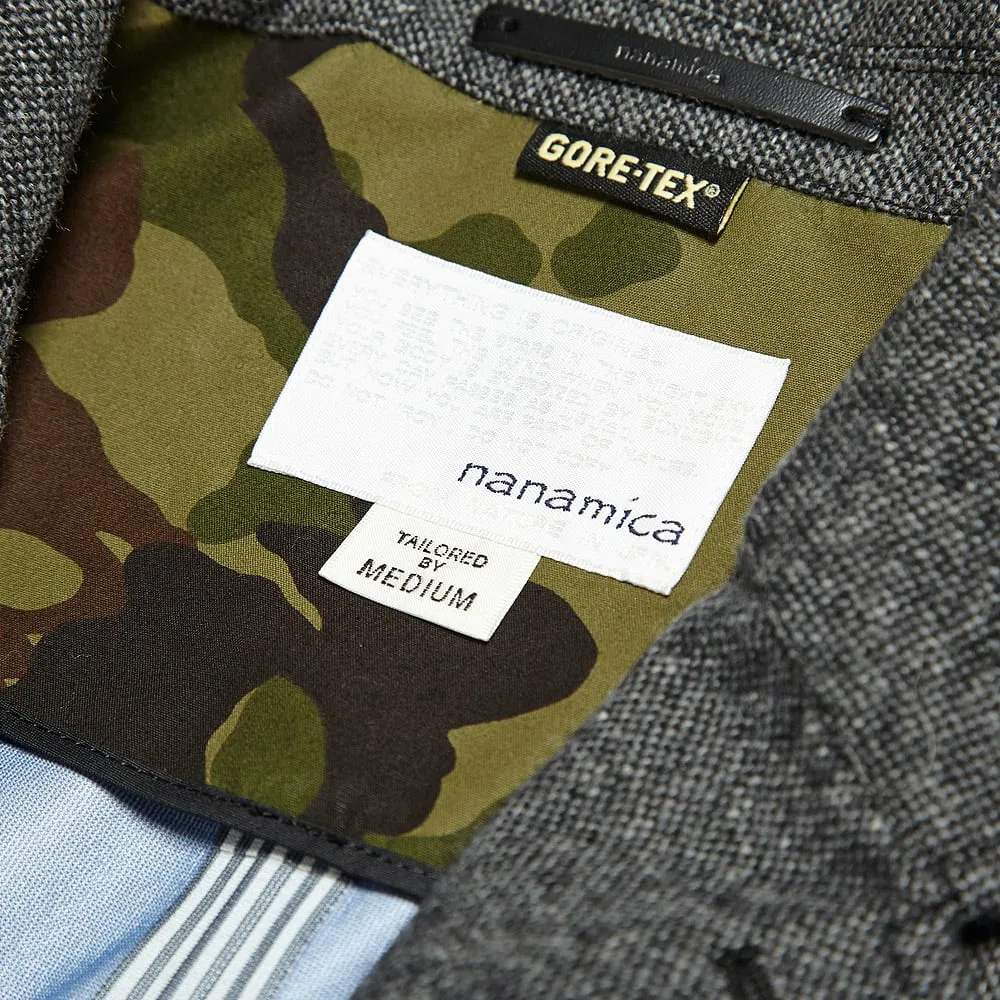 Nanamica Grey Tweed Gore-Tex Field Jacket