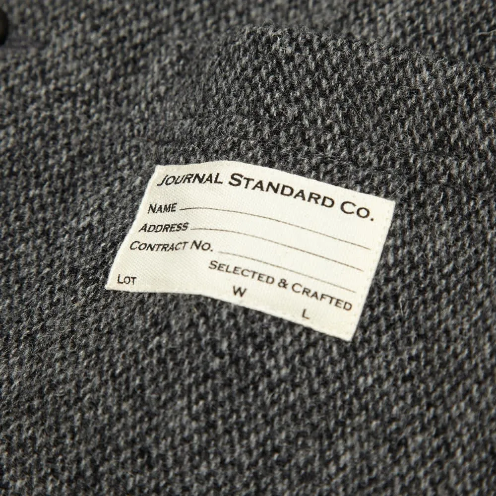 Grey Tweed Workers Vest by Journal Standard