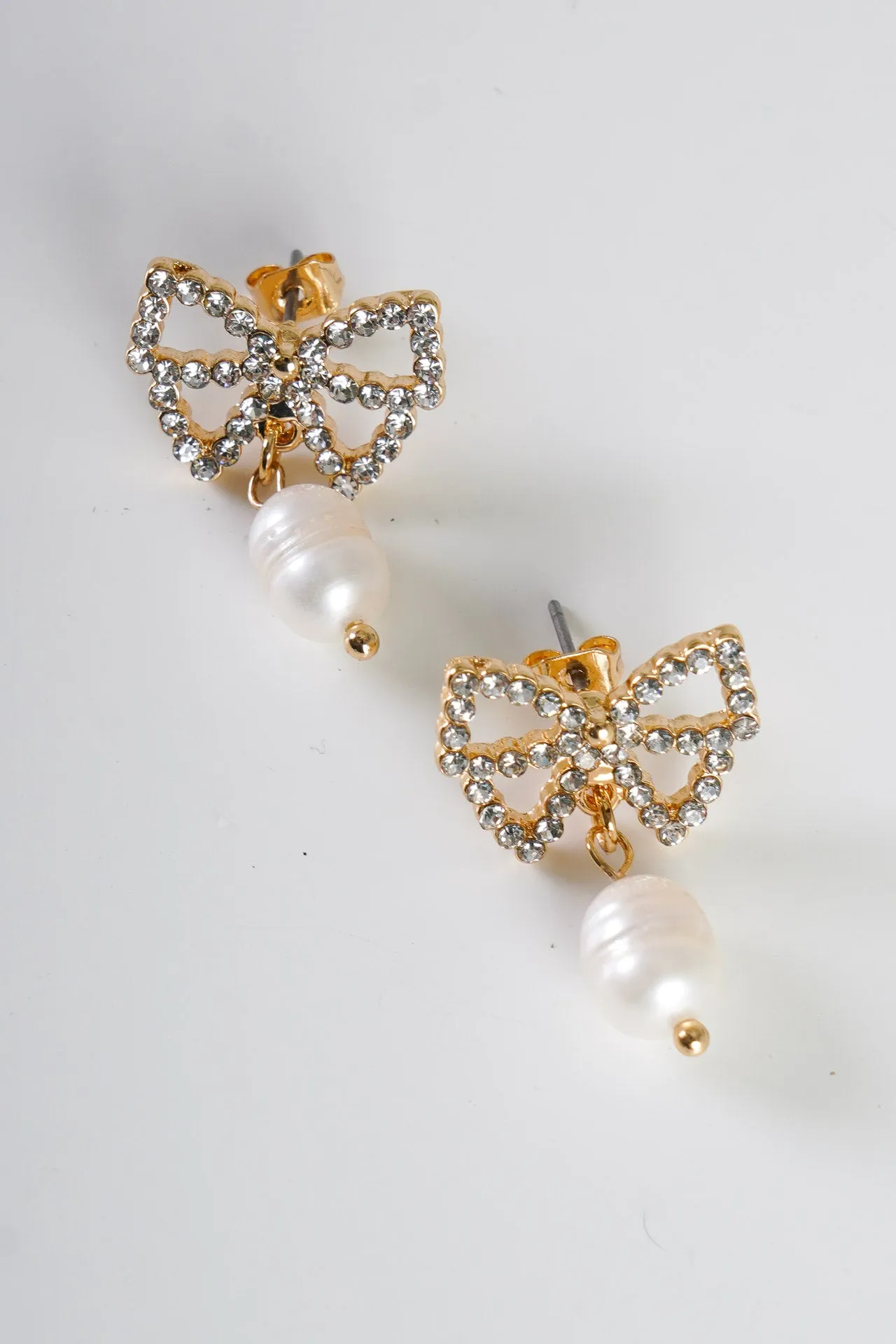 Bow Earrings with Harper Design