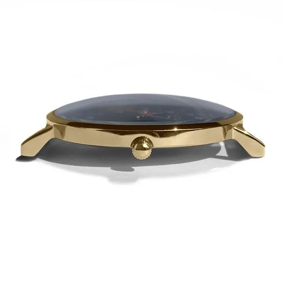 Hurtig Lane Watch Moderno Gold Black & Night Blue