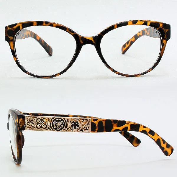 iLLASPARKZ Clear Round Lion Sunglasses