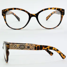 iLLASPARKZ Clear Round Lion Sunglasses