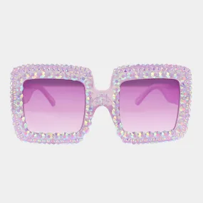 iLLASPARKZ Studded Square Shades