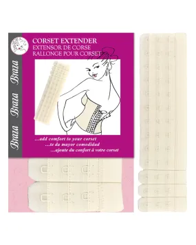 Ivory Corset Extender by Braza