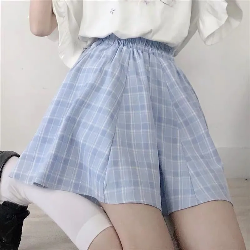 JAPANESE PLAID SKIRT STYLE PREPPY BY61050