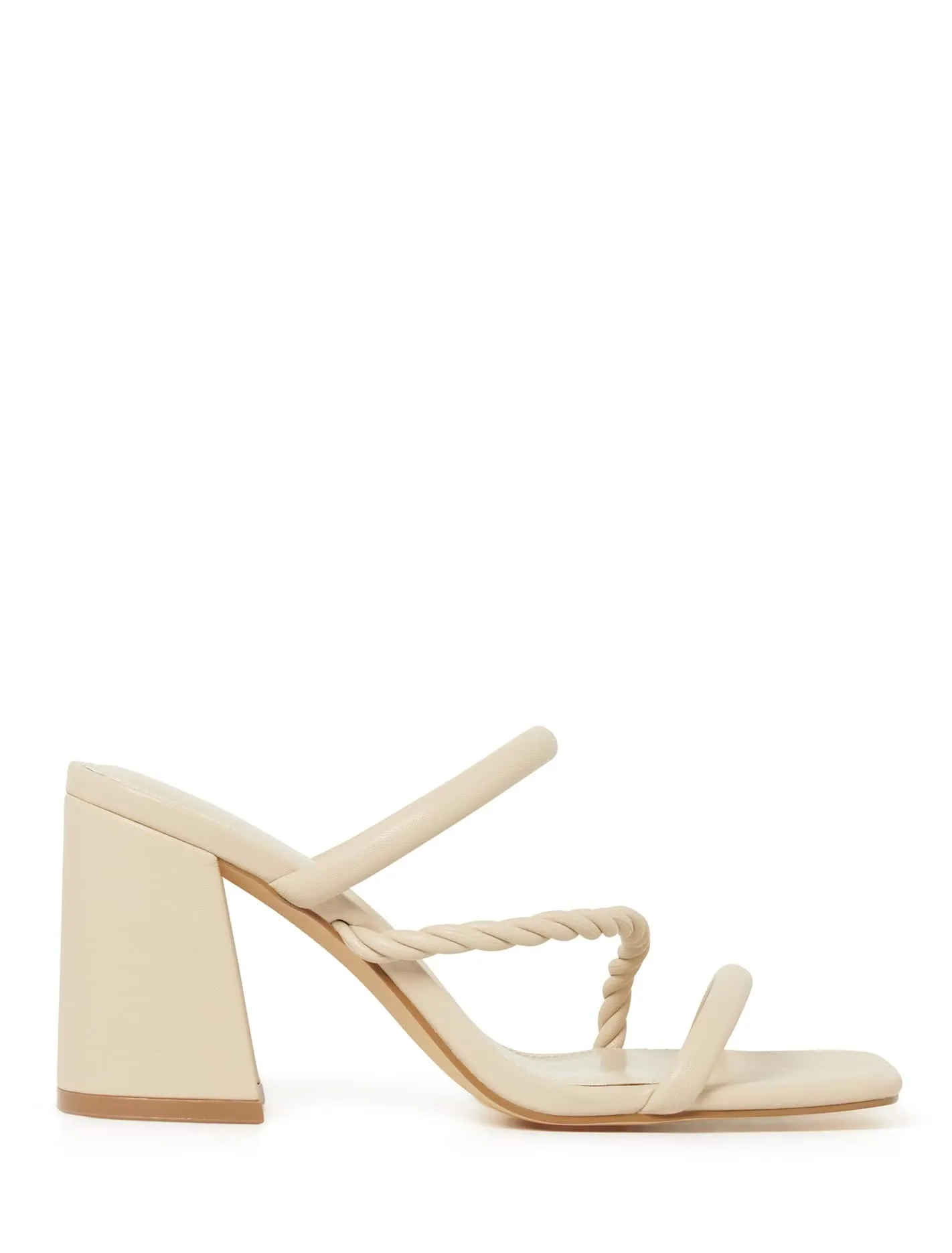 Twisted Mule Heel