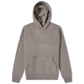 Knit Hoodie in Warm Grey by Fear of God