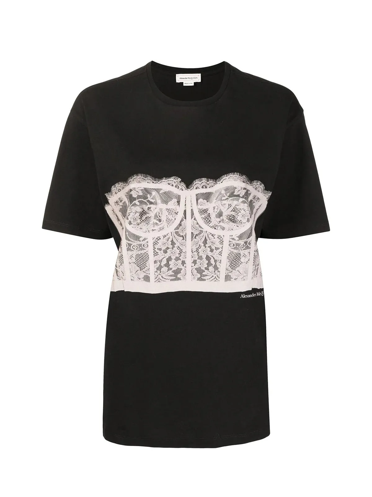 T-shirt with Lace Detail