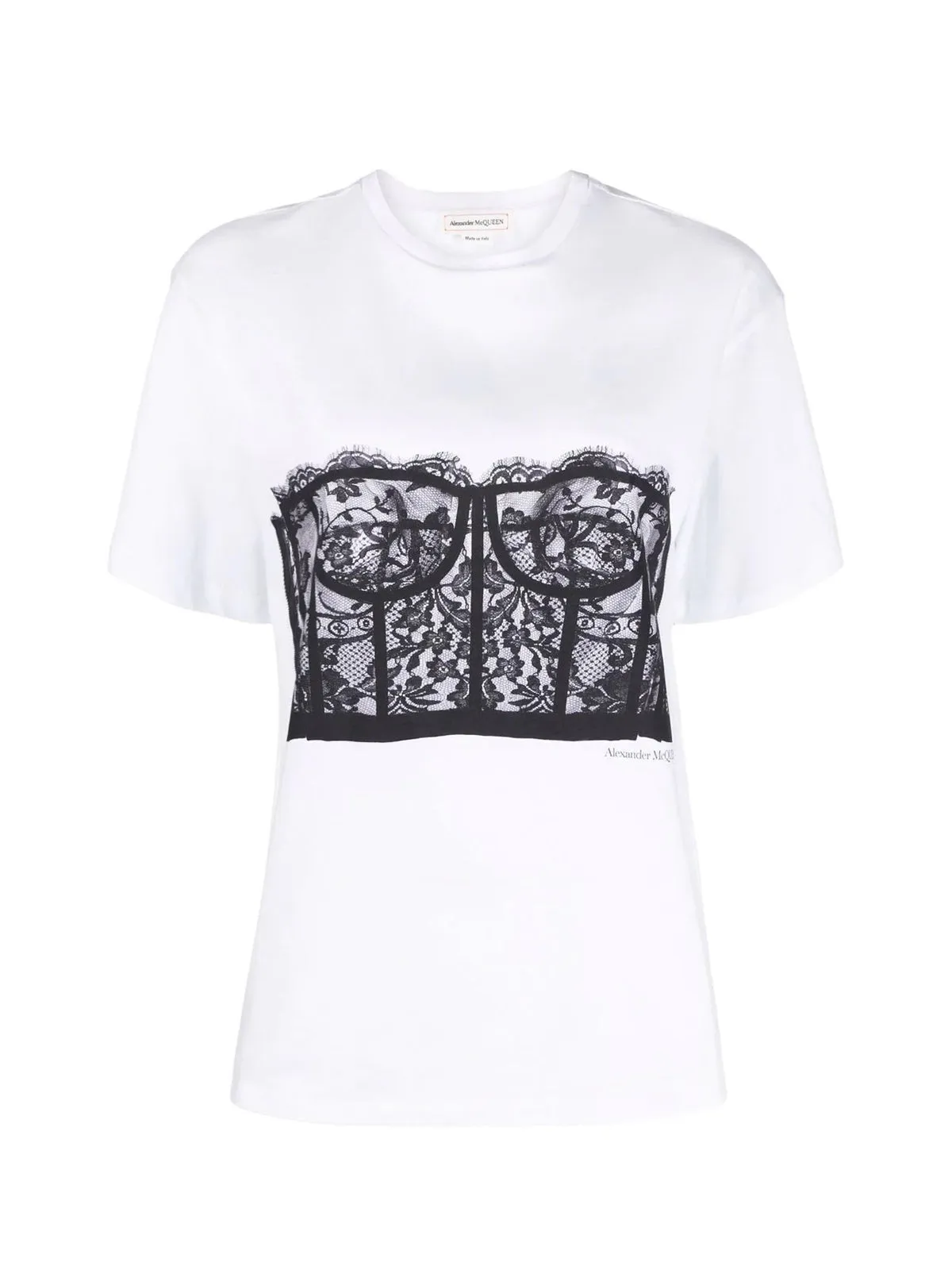 lace corset tee