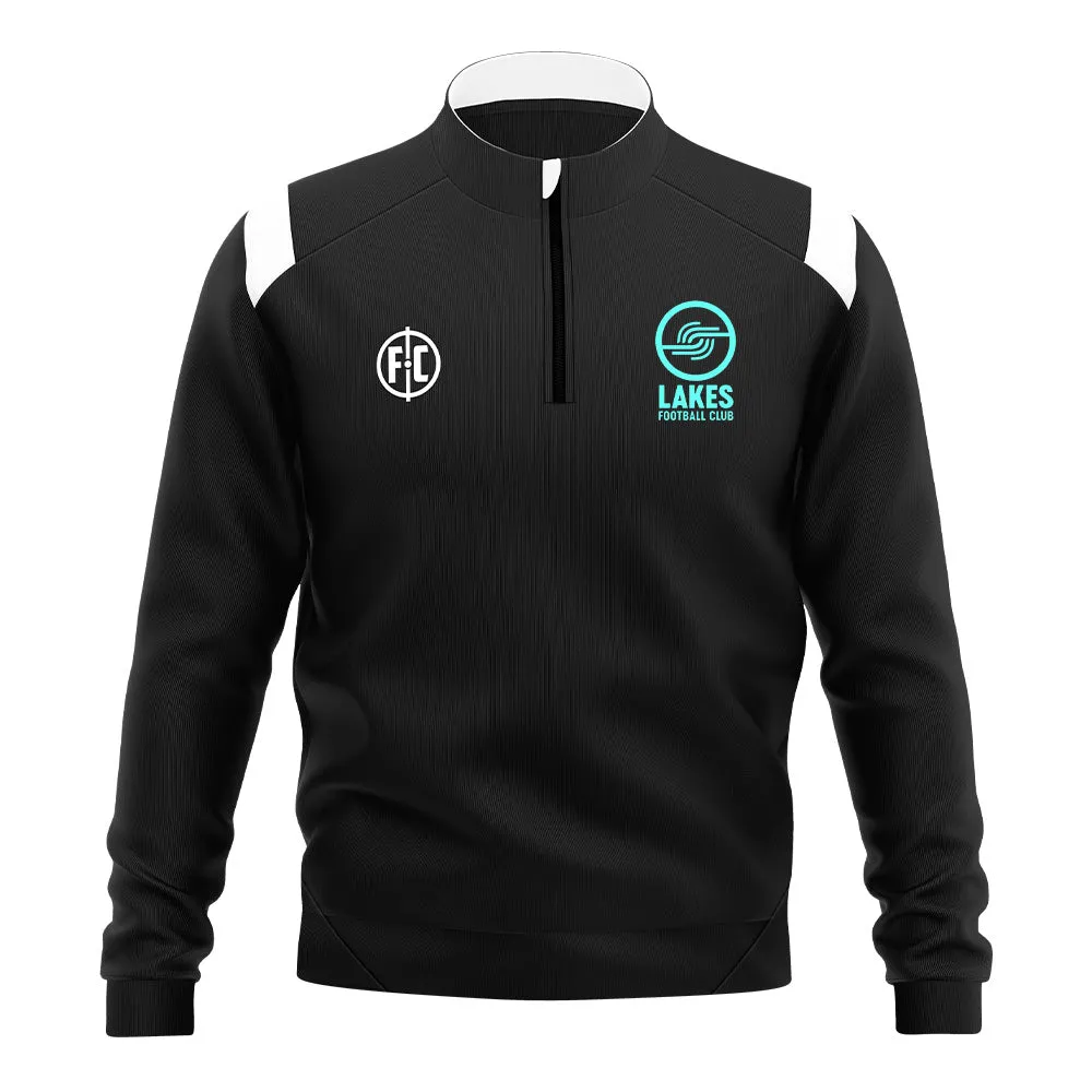 Quarter Zip Pullover for Lakes FC Club Contrast