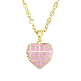 Lattice Heart Necklace