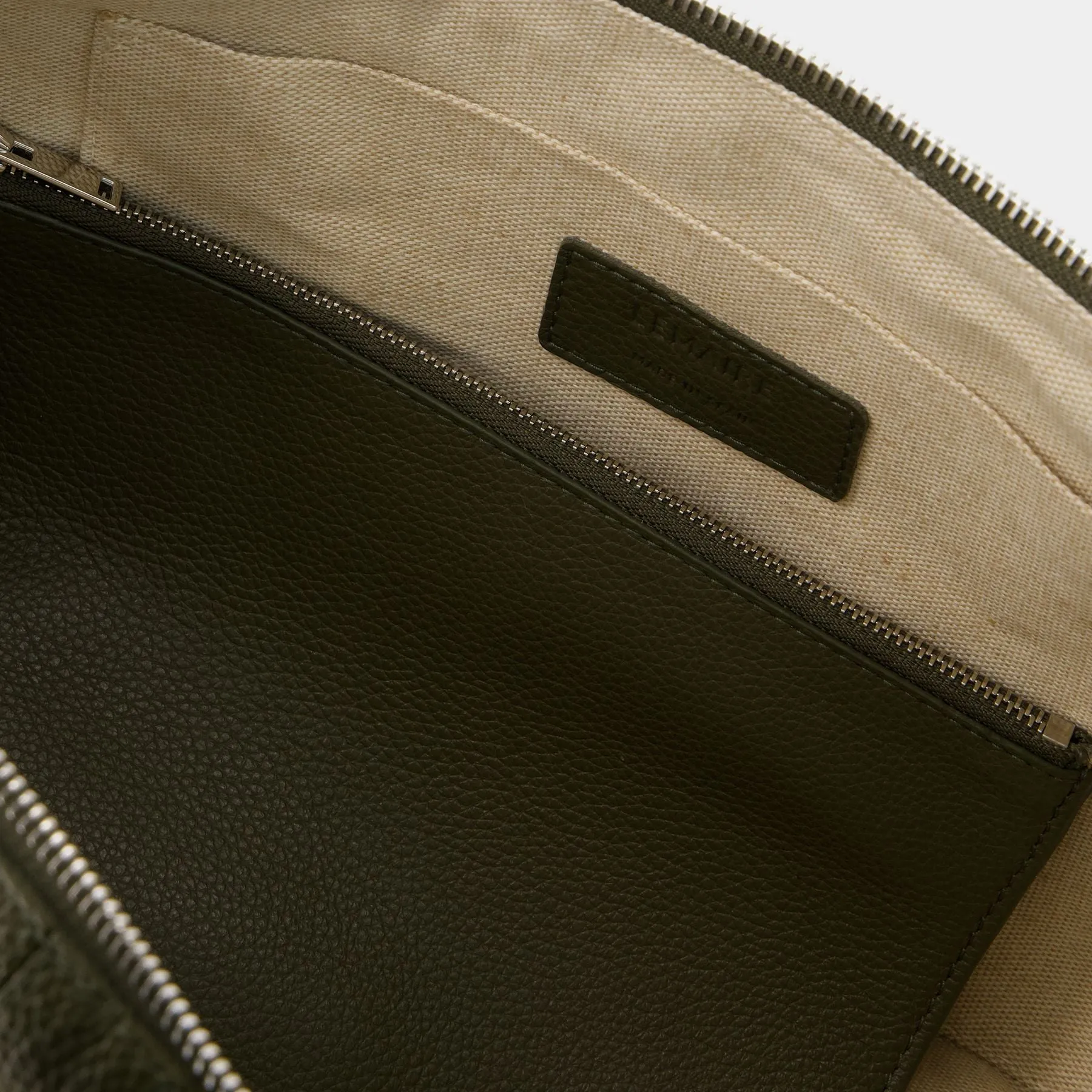 Lemaire  Large Croissant Crossbody - Lemaire - Leather - Dark Moss