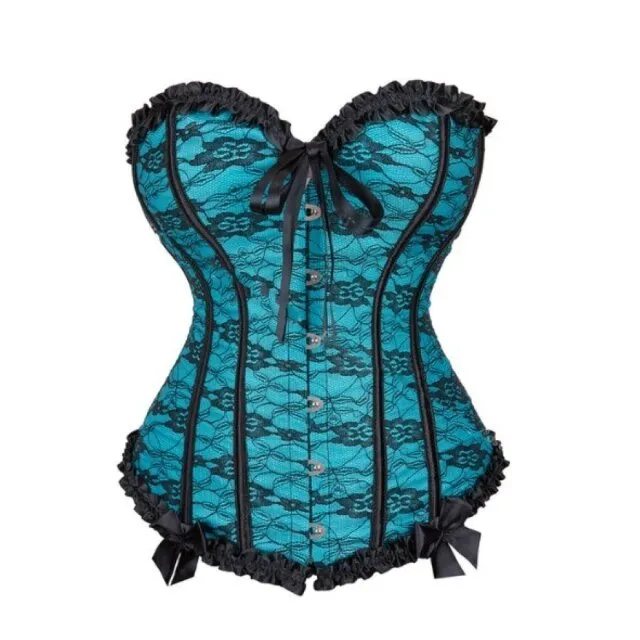 light blue corset drag hurricane