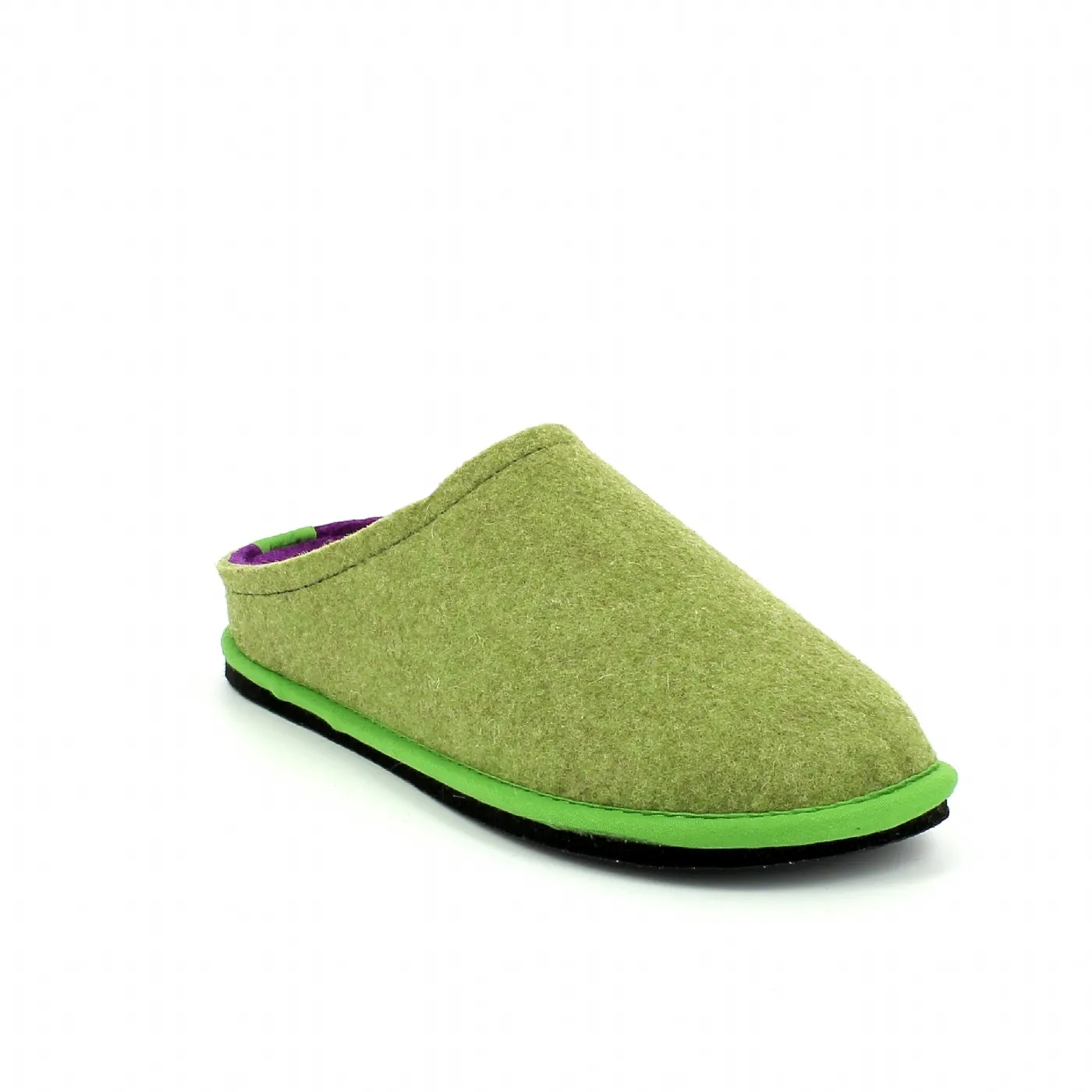 Women's Stylish Denim-lined Wool Slippers