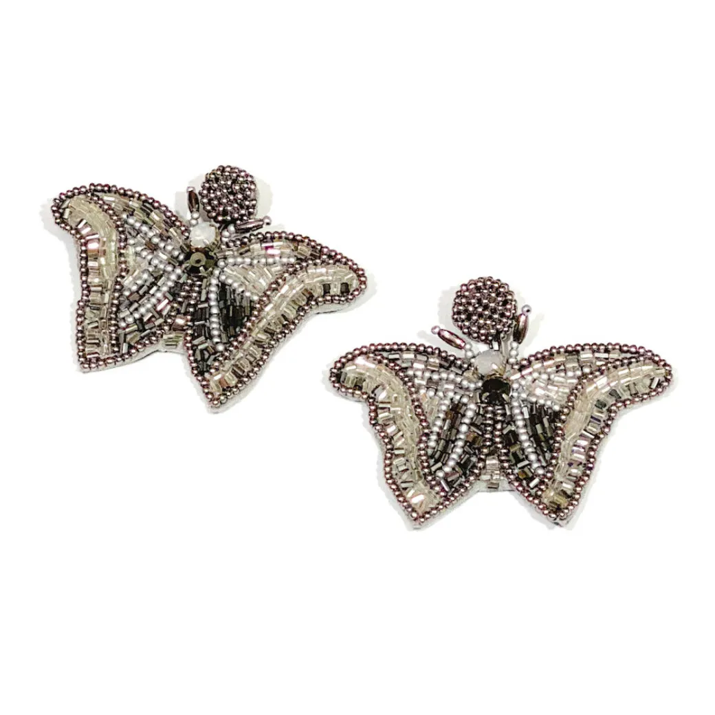 Shimmering Butterfly Earrings