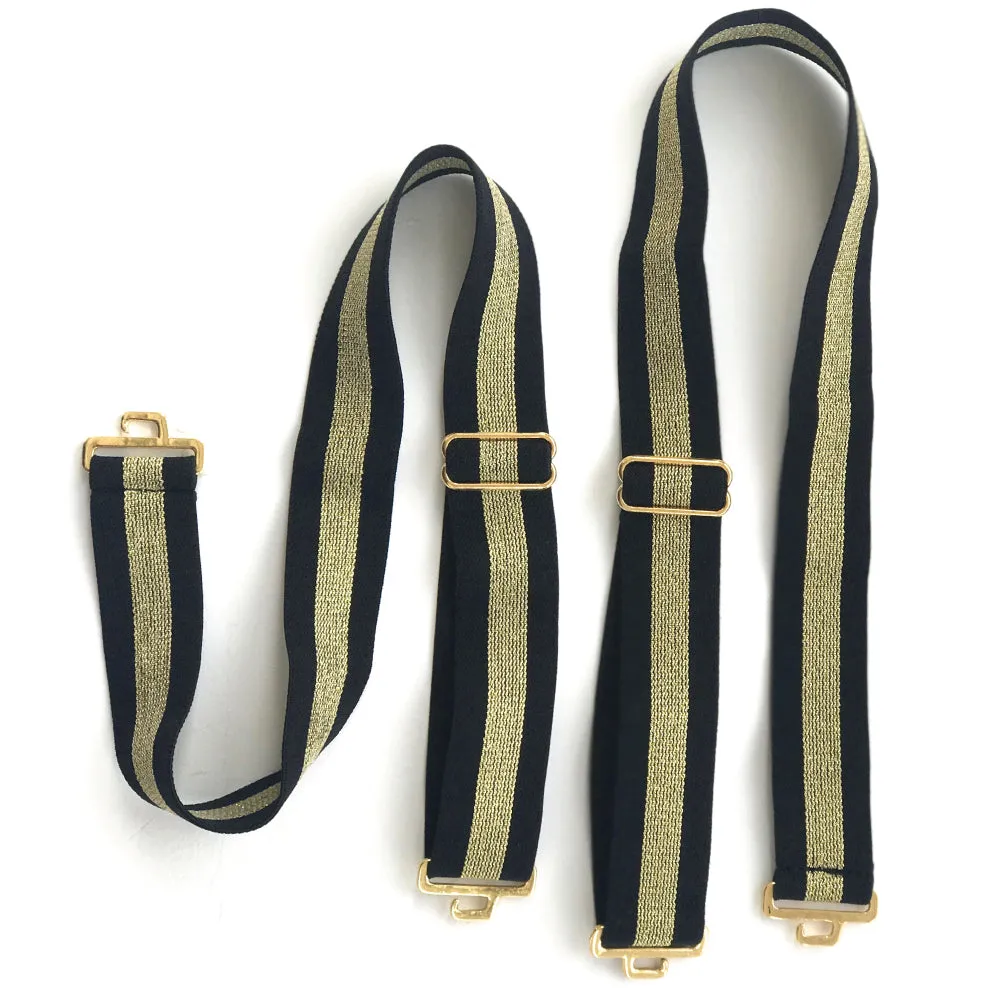 Metallic Stripe Straps from Monaco