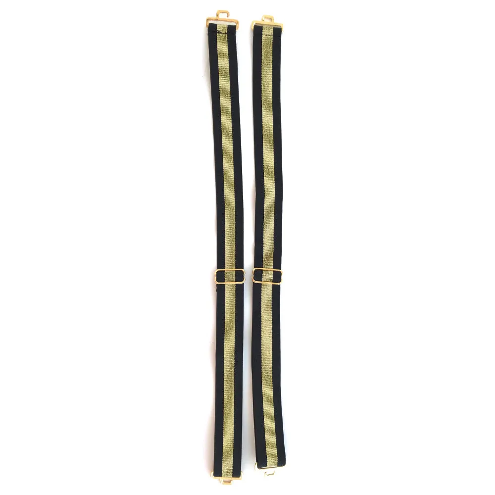 Metallic Stripe Straps from Monaco