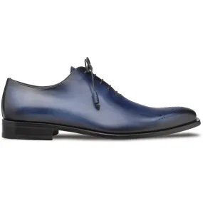 Mezlan Cupula Patina Whole-Cut Oxfords Blue (20933)