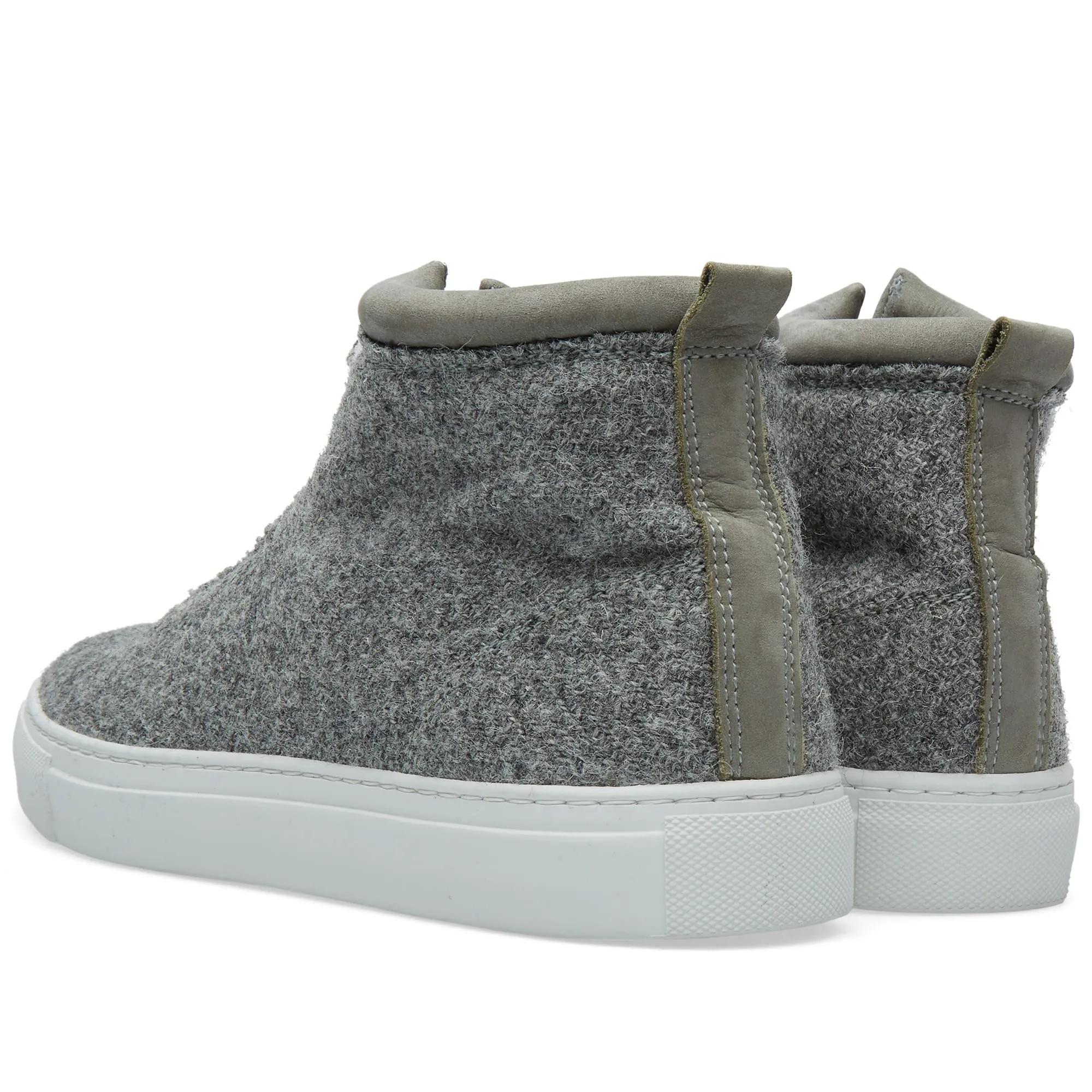 Mid Grey Tweed Fontesi Shoes by Diemme