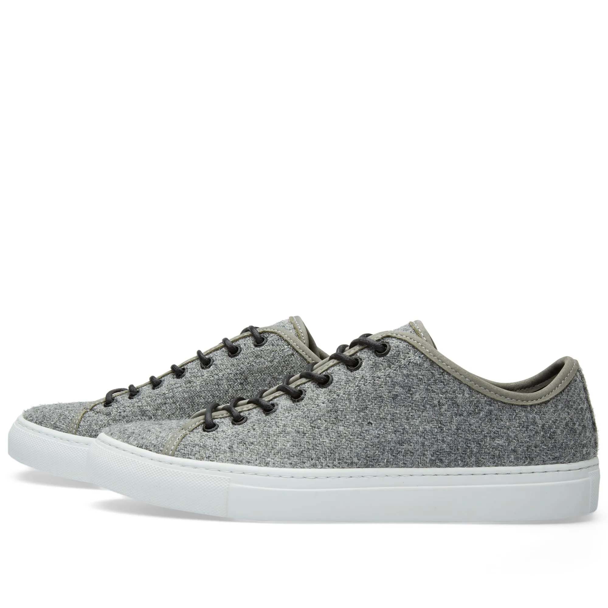 Grey Tweed LowMid Dalston Shoes by Diemme Veneto