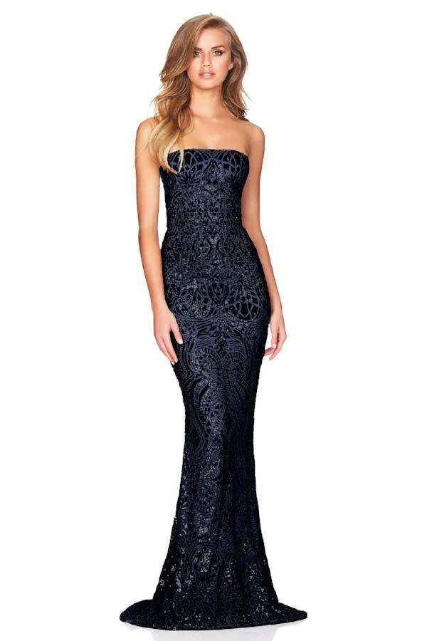 NOOKIE Shanina Navy Gown