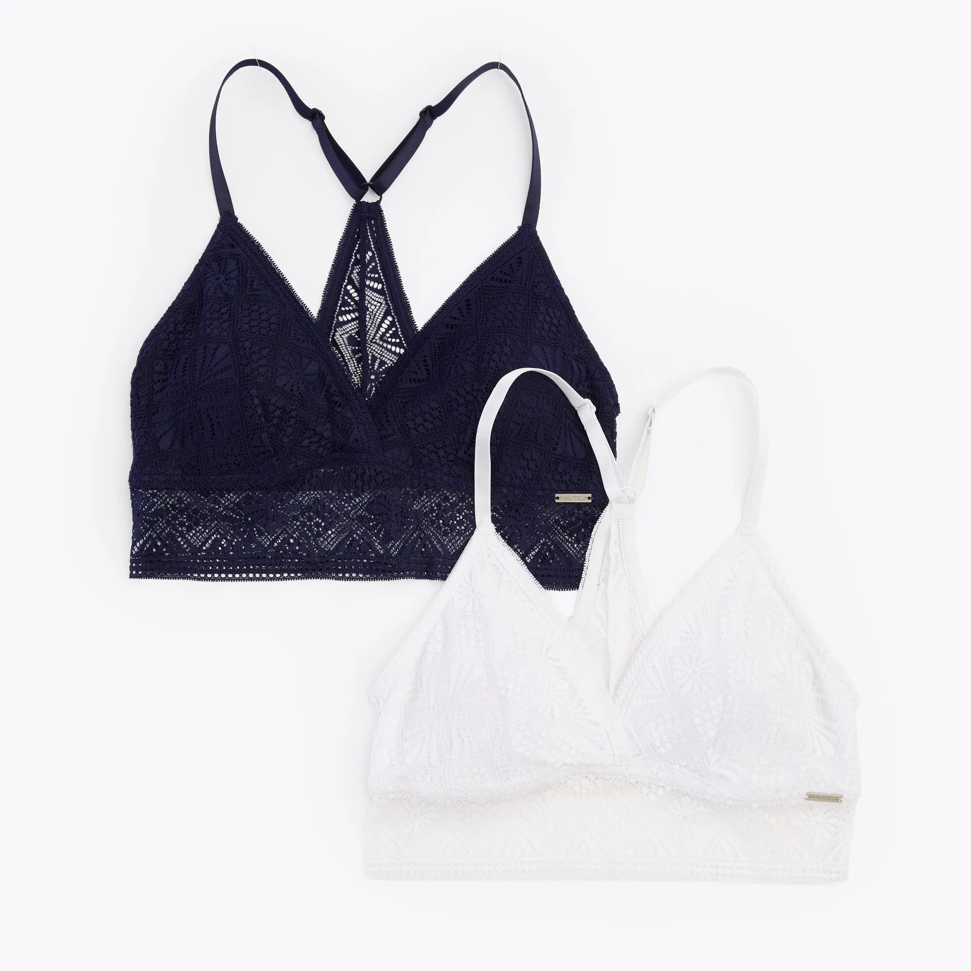 Nautica Blue Lace Bralettes