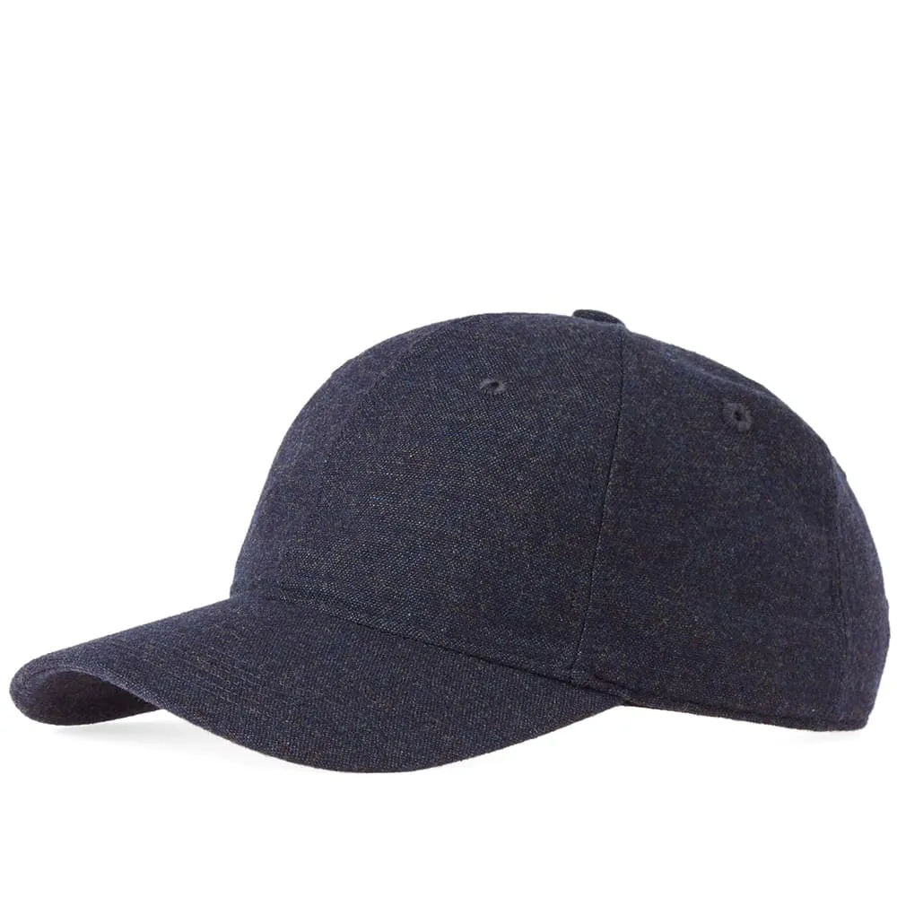 Navy & Green Tweed Cap by Junya Watanabe MAN