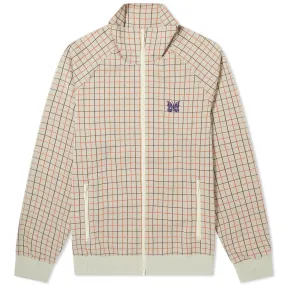 Needles Beige Plaid Track Jacket