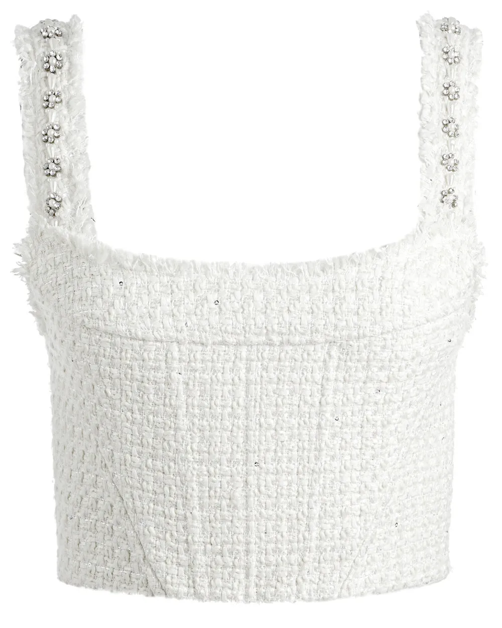 Off-White Embellished Vicenta Corset