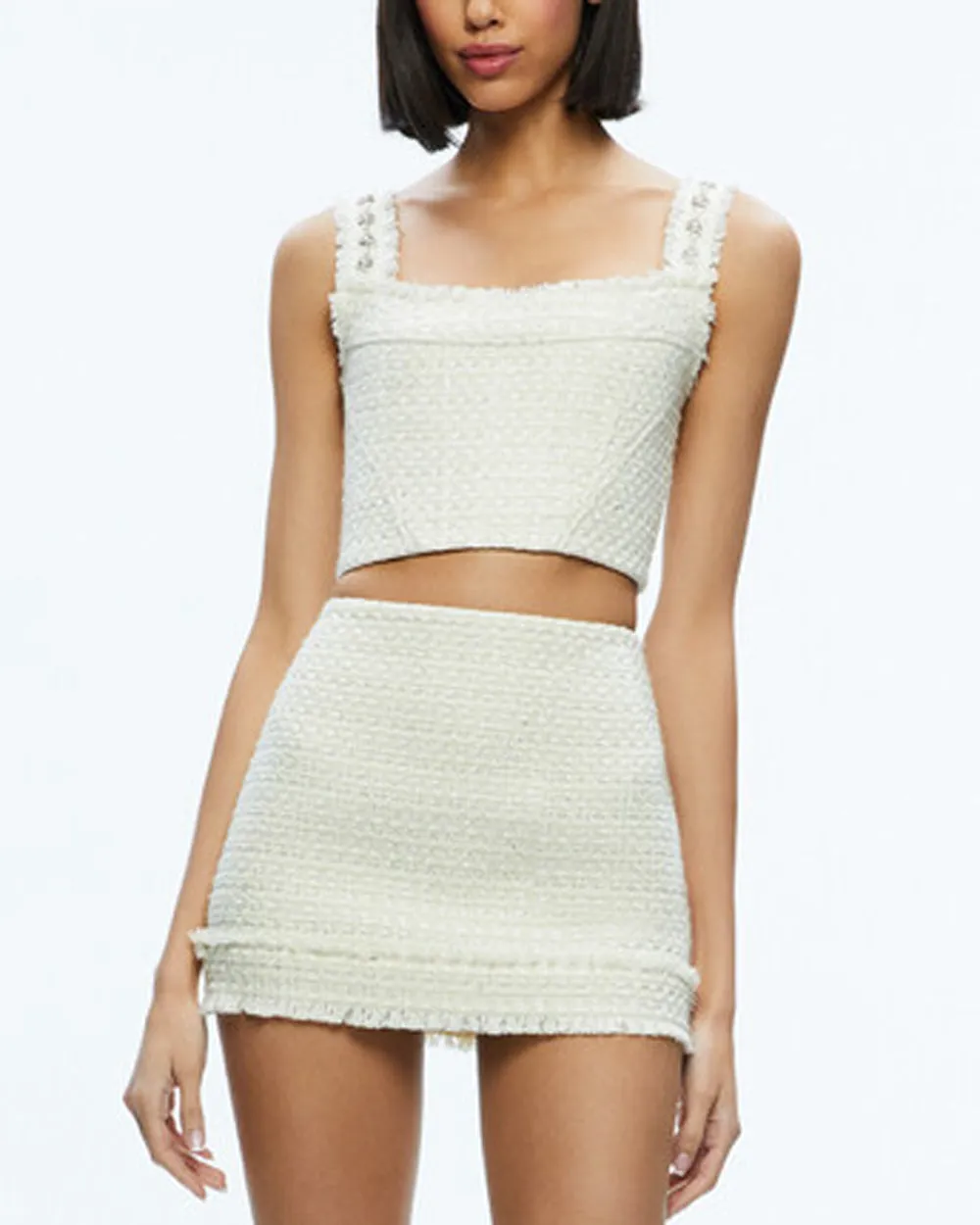 Off-White Embellished Vicenta Corset