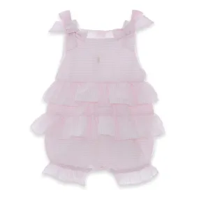 Pink & White Striped Shortie | Patachou (3M)