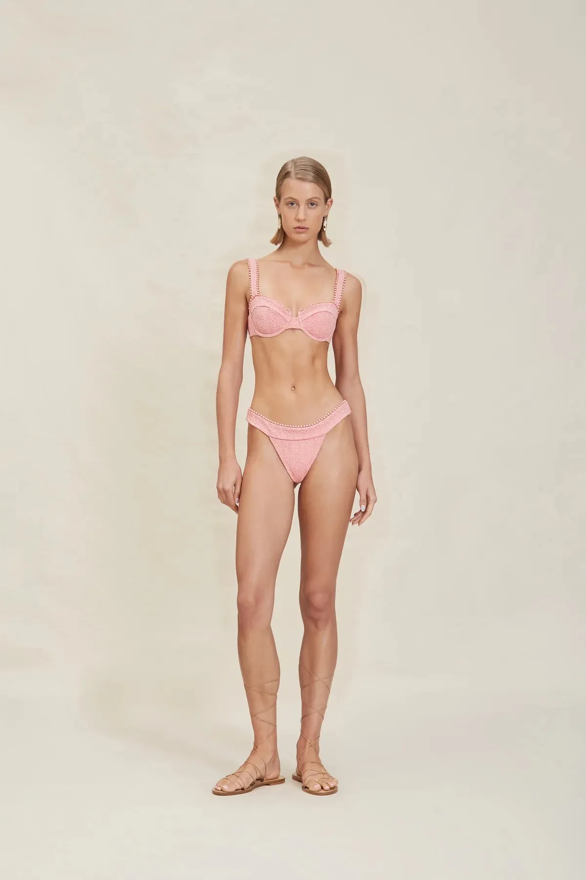 Devon Windsor Pink Tweed Pia Bottom