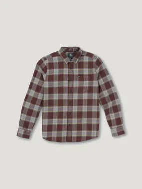 VOLCOM Men's Caden Plaid LS Shirt