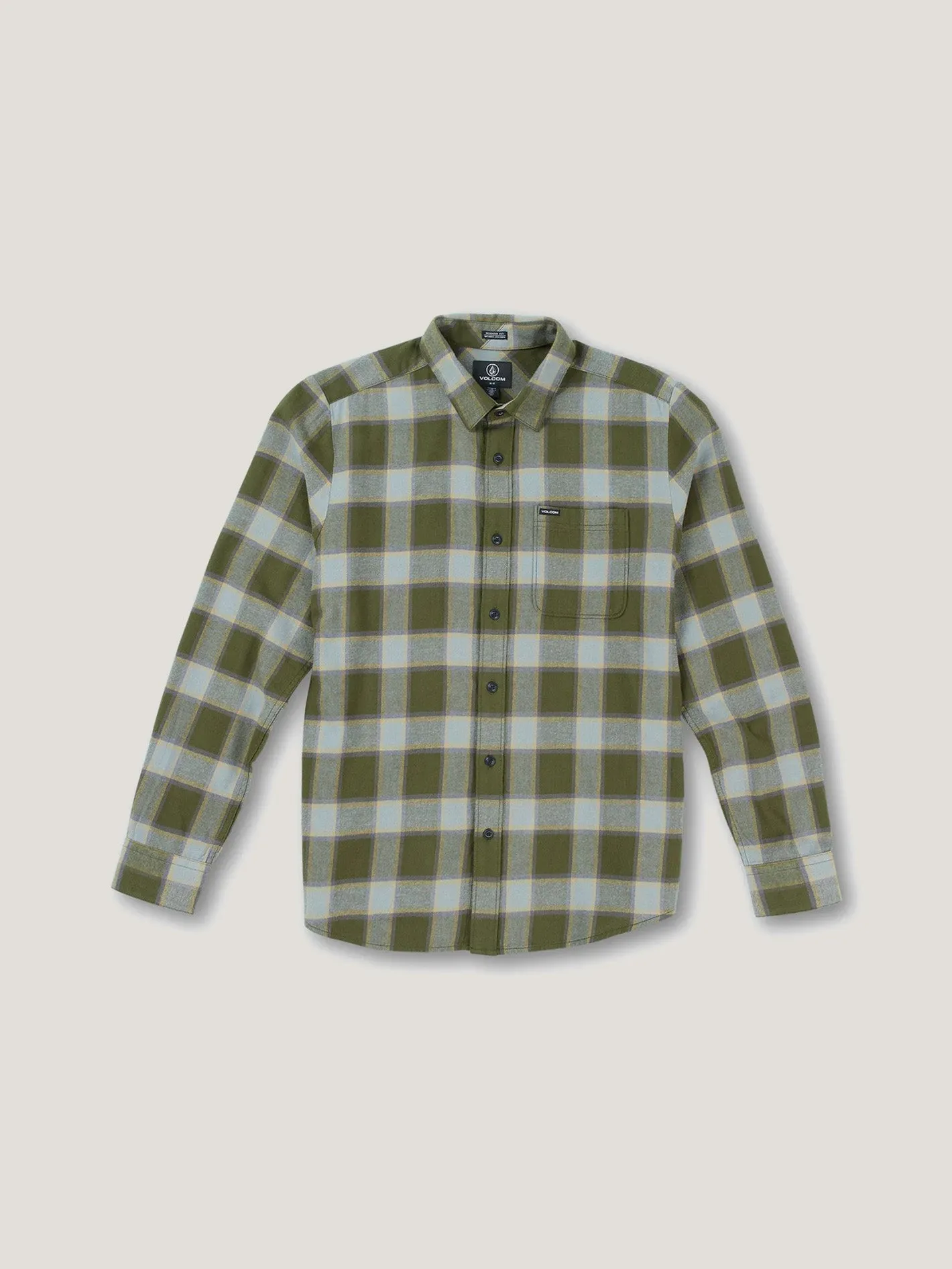 VOLCOM Men's Caden Plaid LS Shirt