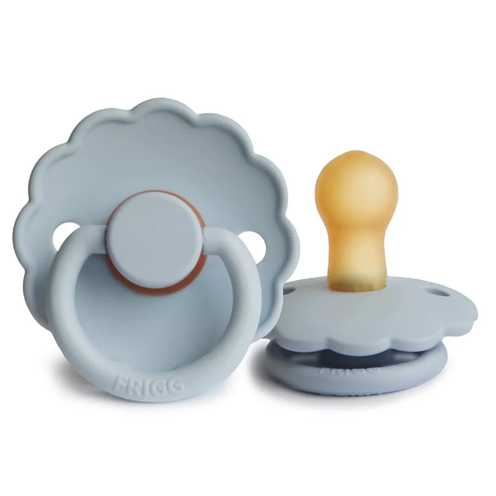 FRIGG Daisy Powder Blue Latex Pacifier