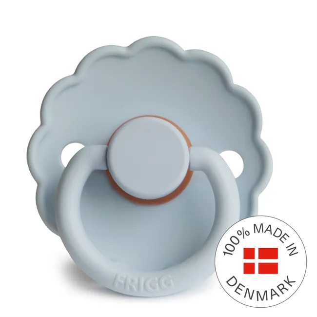 FRIGG Daisy Powder Blue Latex Pacifier