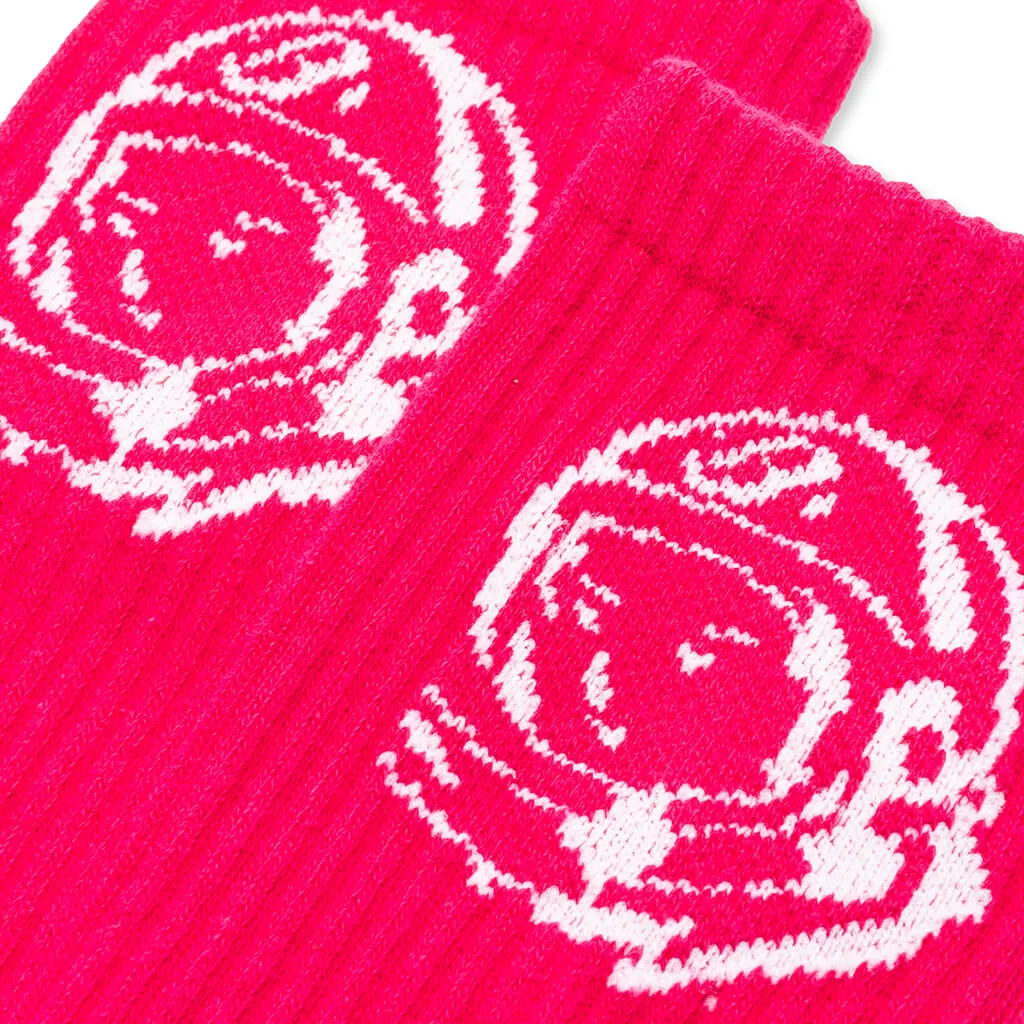 Raspberry Sorbet Microgravity Sock