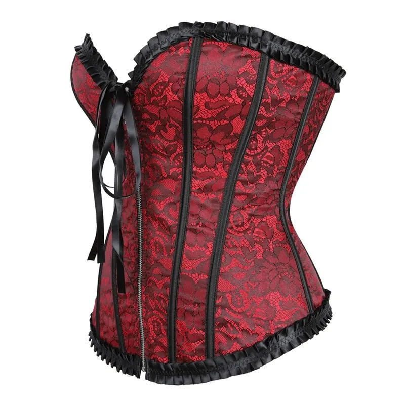 red corset drag casius