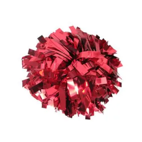 Red Metallic Pom