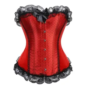 red corset drag virgin