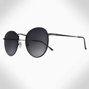 Remi Black Round Sunglasses for Stylish Eye Protection