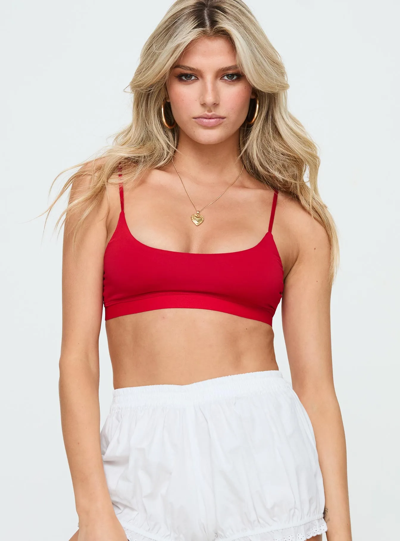 Red Lace Bralette