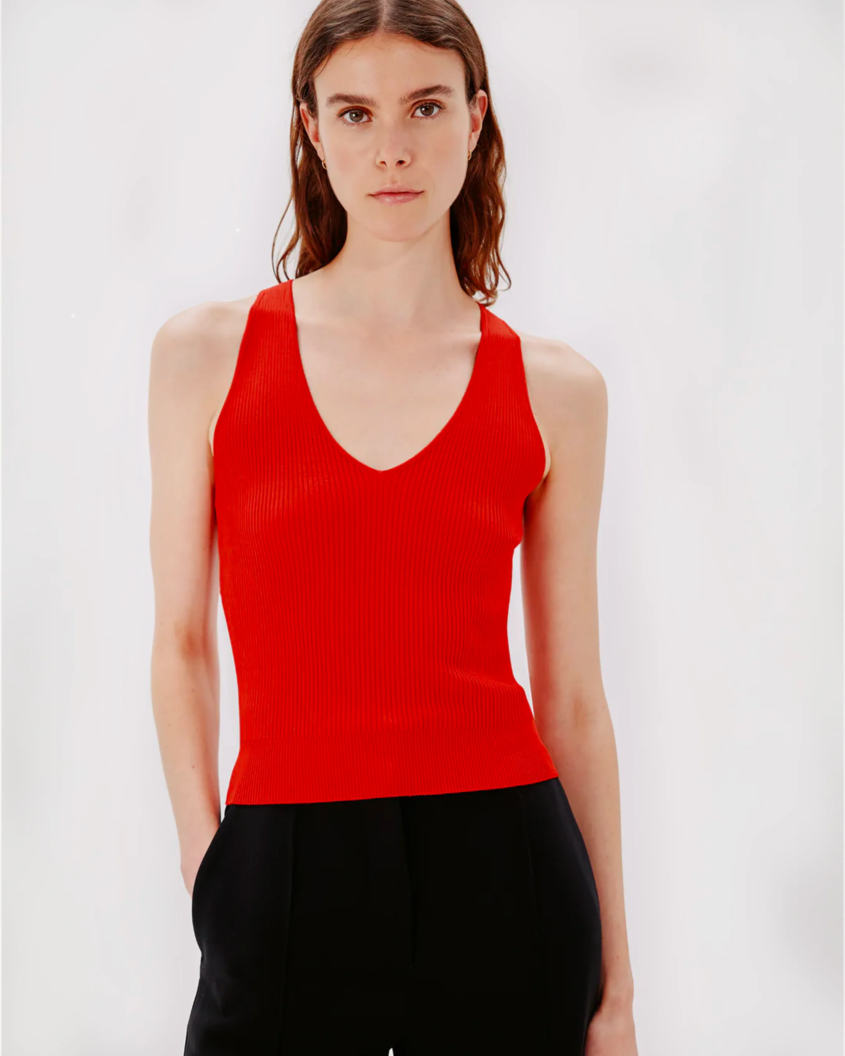 Stylish Reversible V-Neck Tank