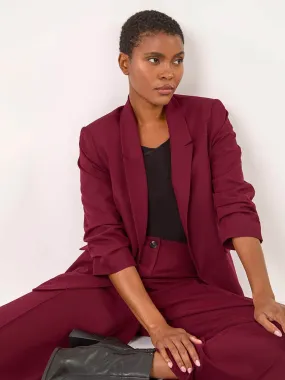 Roman Red Tailored Relaxed Stretch Trousers
