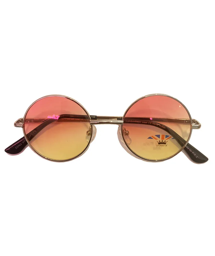 Round Sunglasses Colored Frames